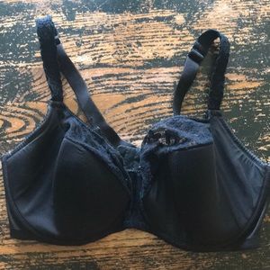 Lane Bryant black bra 40 f